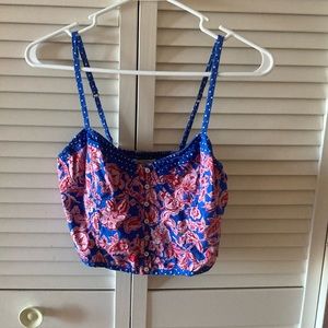 Floral Crop Top